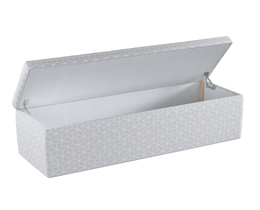 Caja de almacenamiento tapizada