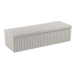 Caja de almacenamiento tapizada
