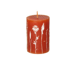 Świeca Giulia 13cm naranja
