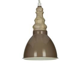Lámpara colgante Ciara Beige 14cm
