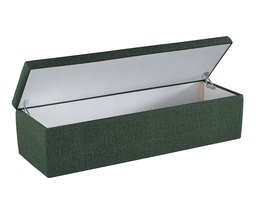 Caja de almacenamiento tapizada