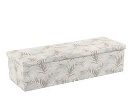 Caja de almacenamiento tapizada
