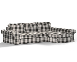 Sofá cama Backabro con funda para chaise longue