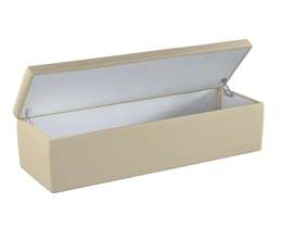 Caja de almacenamiento tapizada