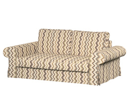 Funda para sofá cama de 2 plazas Backabro