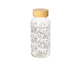 Botella de agua de vidrio II