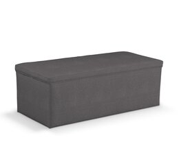 Caja de almacenamiento tapizada