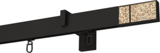 Curtain rod Rio