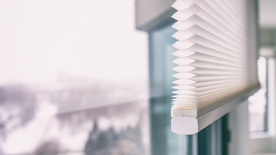 Cortinas plisadas para ventanas