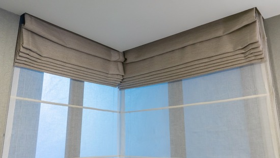 Cortinas romanas para ventanas