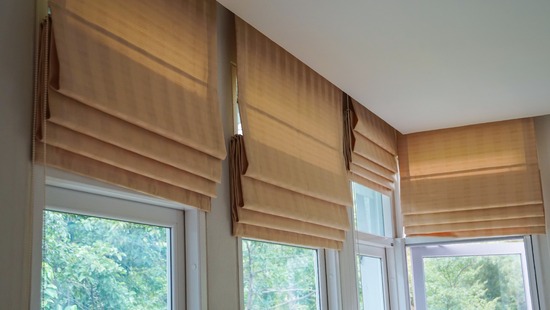 Cortinas romanas para ventanas
