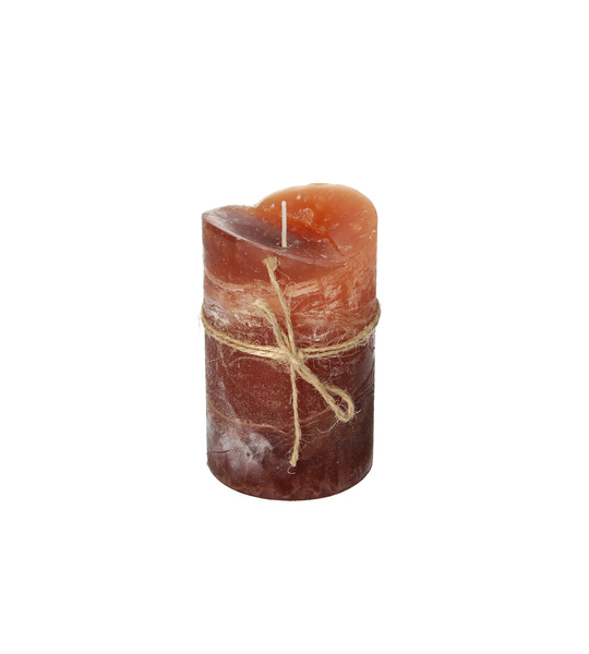 Świeca Dorotea 10cm amber