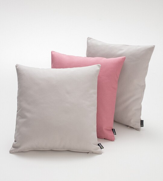 Set cushion covers 3 pcs Cotton Panama 02