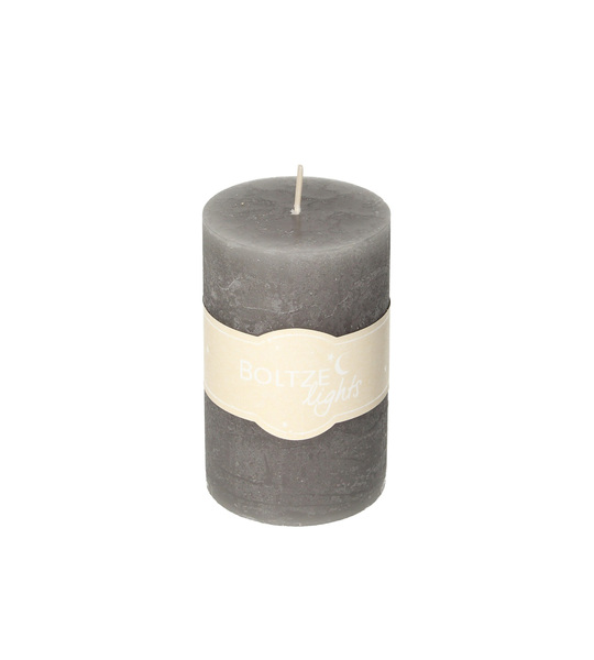 Świeca Lea 10cm dark beige