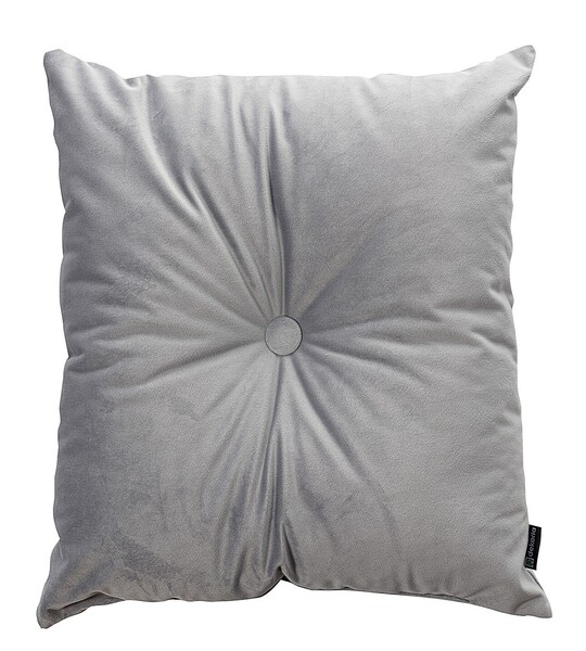 Square Velvet Cushion with Button