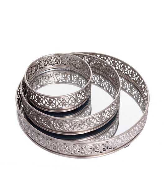 Komplet tac Judith 3szt. silver