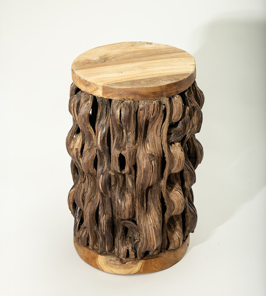 Table wooden Root 35x35x46 cm