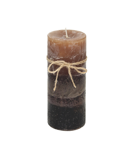 Świeca Silvia 14cm dark brown
