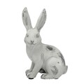 Figurka Sitting Rabbit II 13x9x20cm