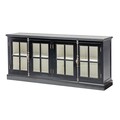 Chest of drawers Josephine Black 190cm